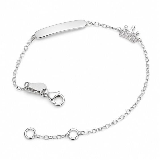 Bracelet Idee Preziose dal 1987 Child in White Gold Zircone IP.BK18B/93 - IP.BK18B/93